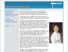 Tablet Screenshot of deanna-gao.com